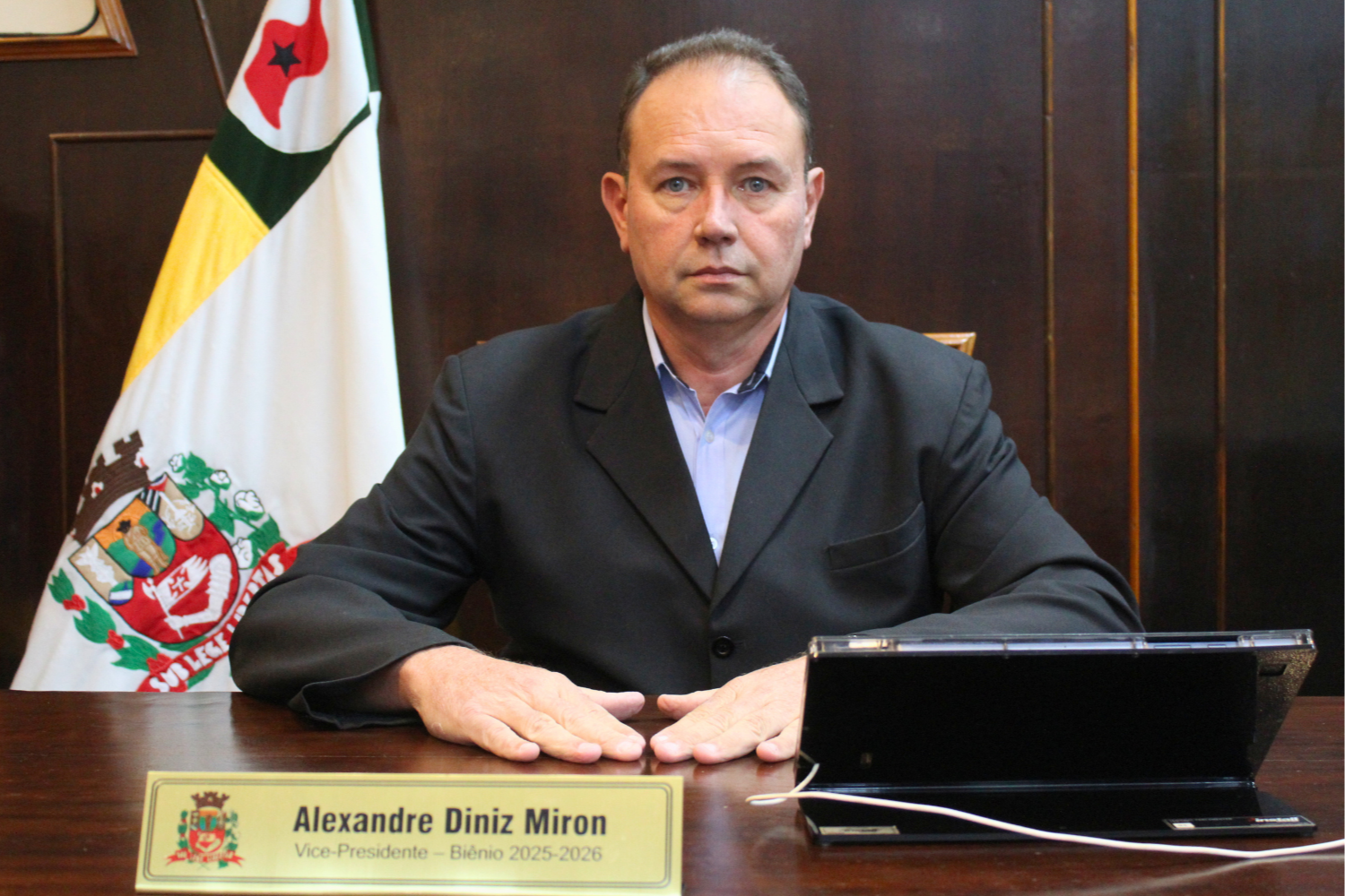 Vereador Miron solicita ao Deputado Federal Paulo Francisco Muniz Bilynskyj R$ 1 milhão para canalização do Córrego da Avenida José Wilibaldo de Freitas