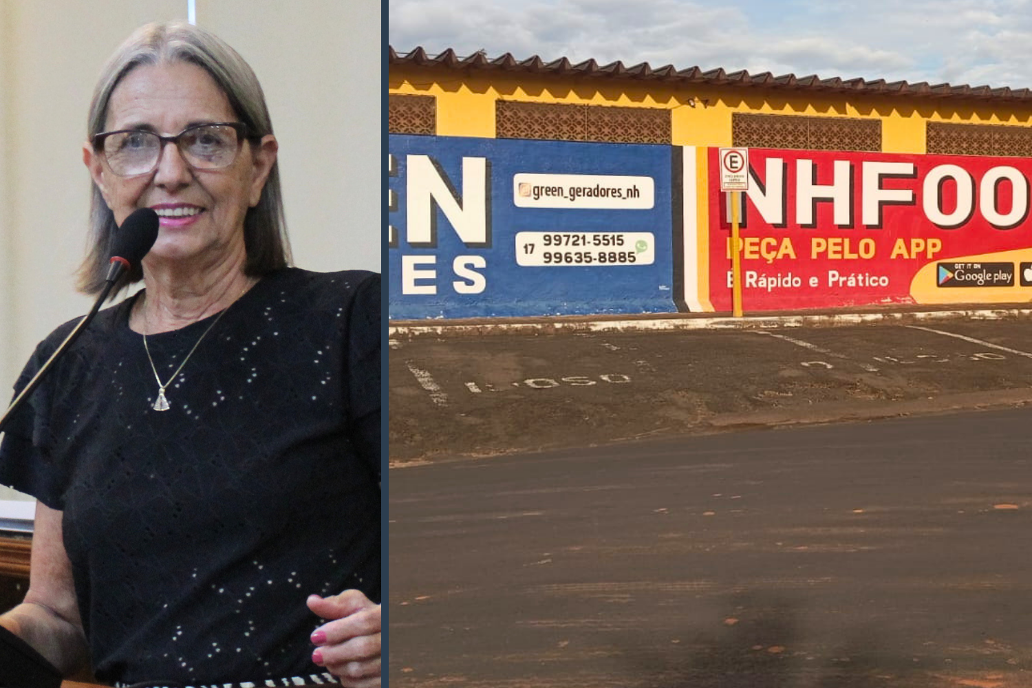 Vereadora Sônia Canato solicita ao Executivo Municipal pintura e sinalização adequada das vagas de estacionamento localizadas no Estádio de Futebol "Dr. Jorge Ismael de Biasi"
