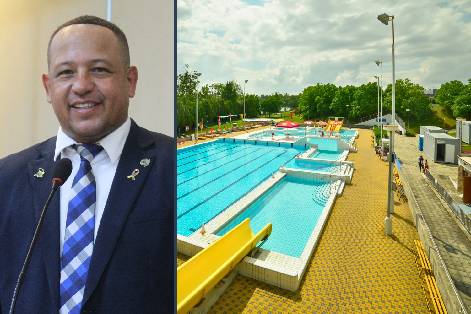 Vereador Carlos Henrique BGO solicita ao Governador Tarcísio de Freitas R$ 1 milhão para a construção de um centro de lazer com piscinas