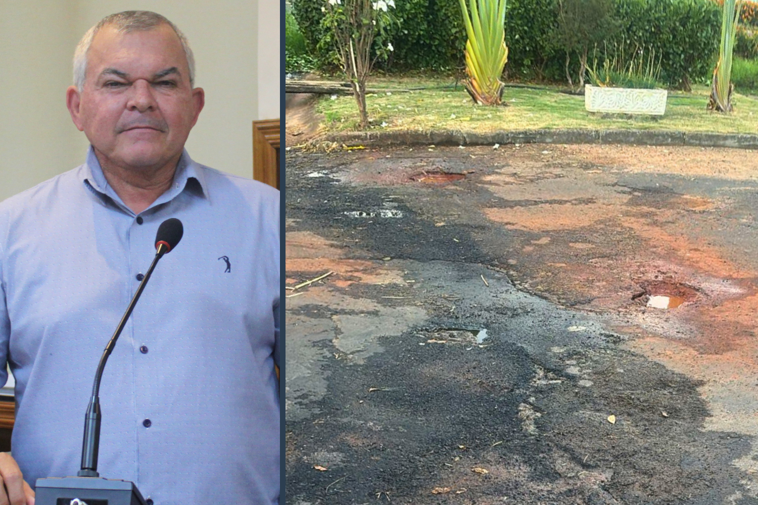 Vereador Leandro Nacimbeni solicita ao Executivo Municipal construção de passagem de água pluvial na esquina da Avenida Alexandre Manfrin com a Rua Dr. João Dorival Cardoso