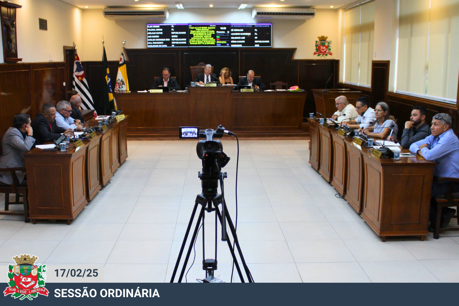 Visualize fotos Sessão Ordinária 17/02/25