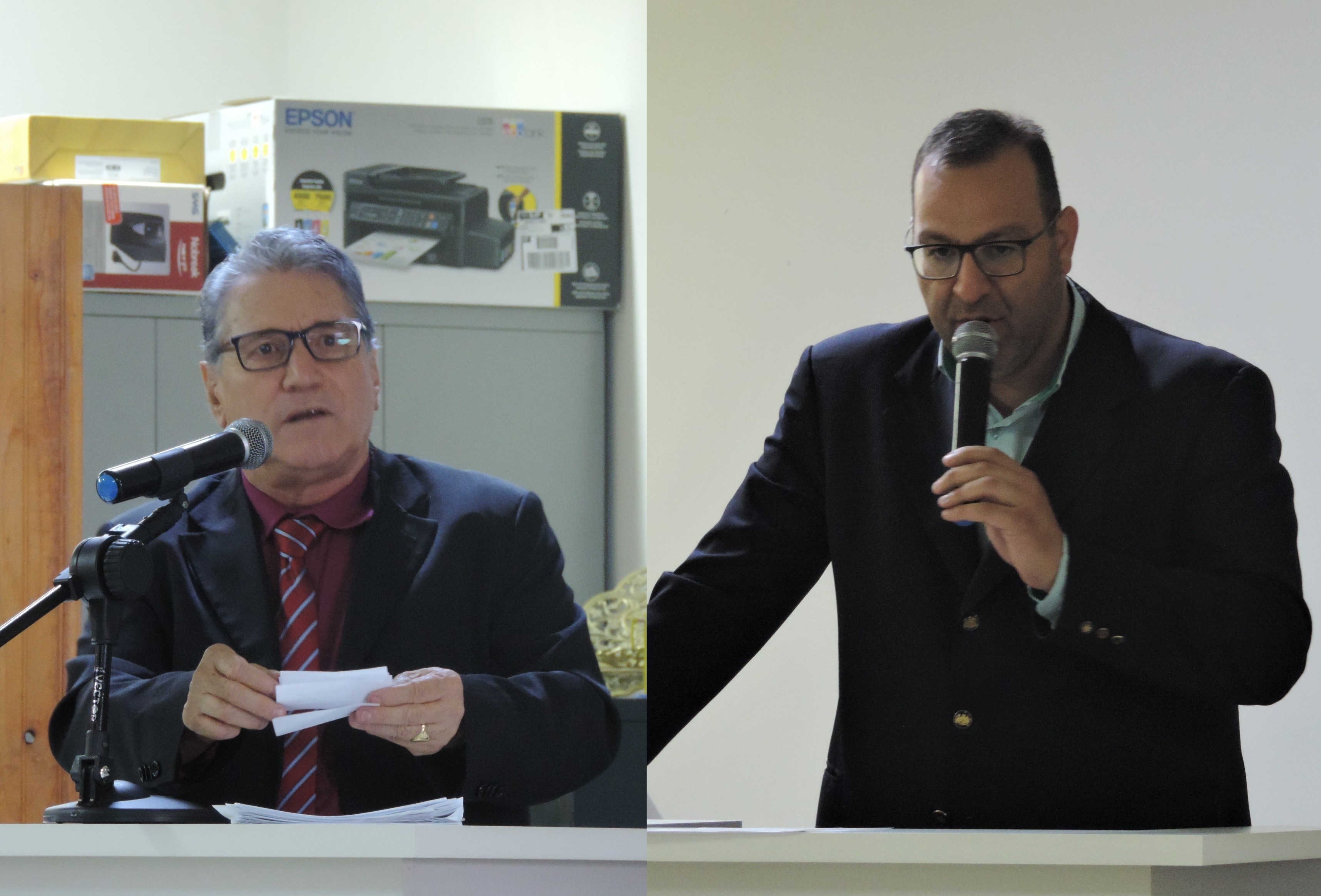 Vereadores Nelsinho Luiz e Amilcar Raphe apresentam Moção de Aplausos ao casal Roberto de Biasi e Joseli Magri de Biasi