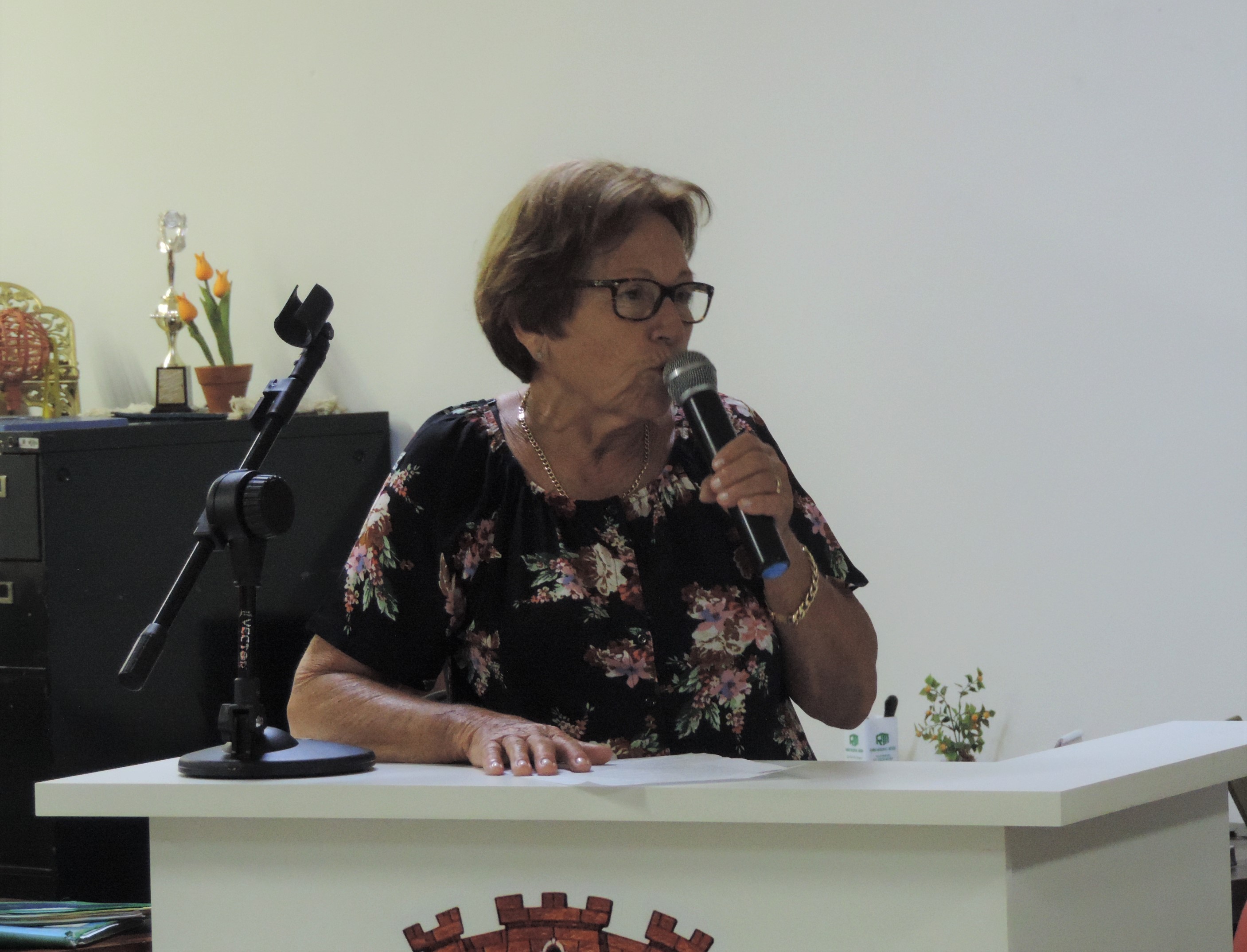 Vereadora Ivone Magri Ruiz apresenta Moção de Pesar à família de Maria Moreno Domeneguetti