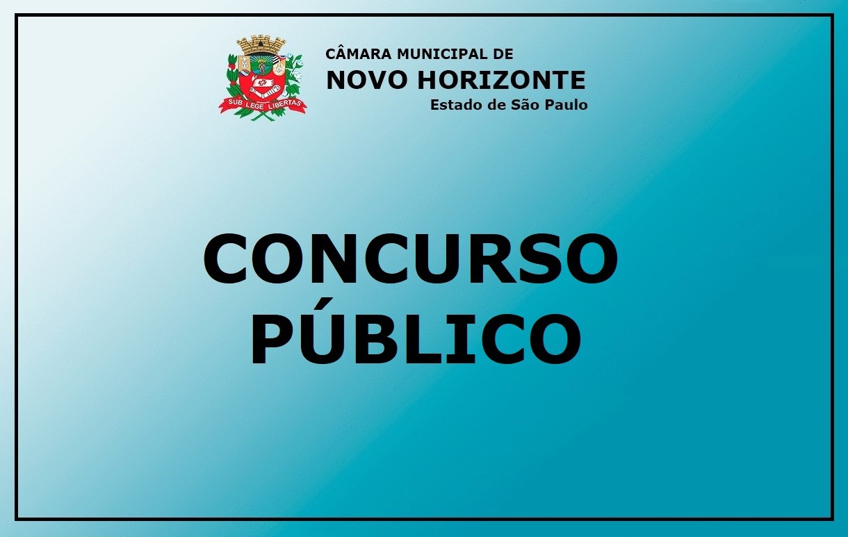 Inscrições de Concurso Público da Prefeitura Municipal podem ser feitas até a próxima sexta-feira