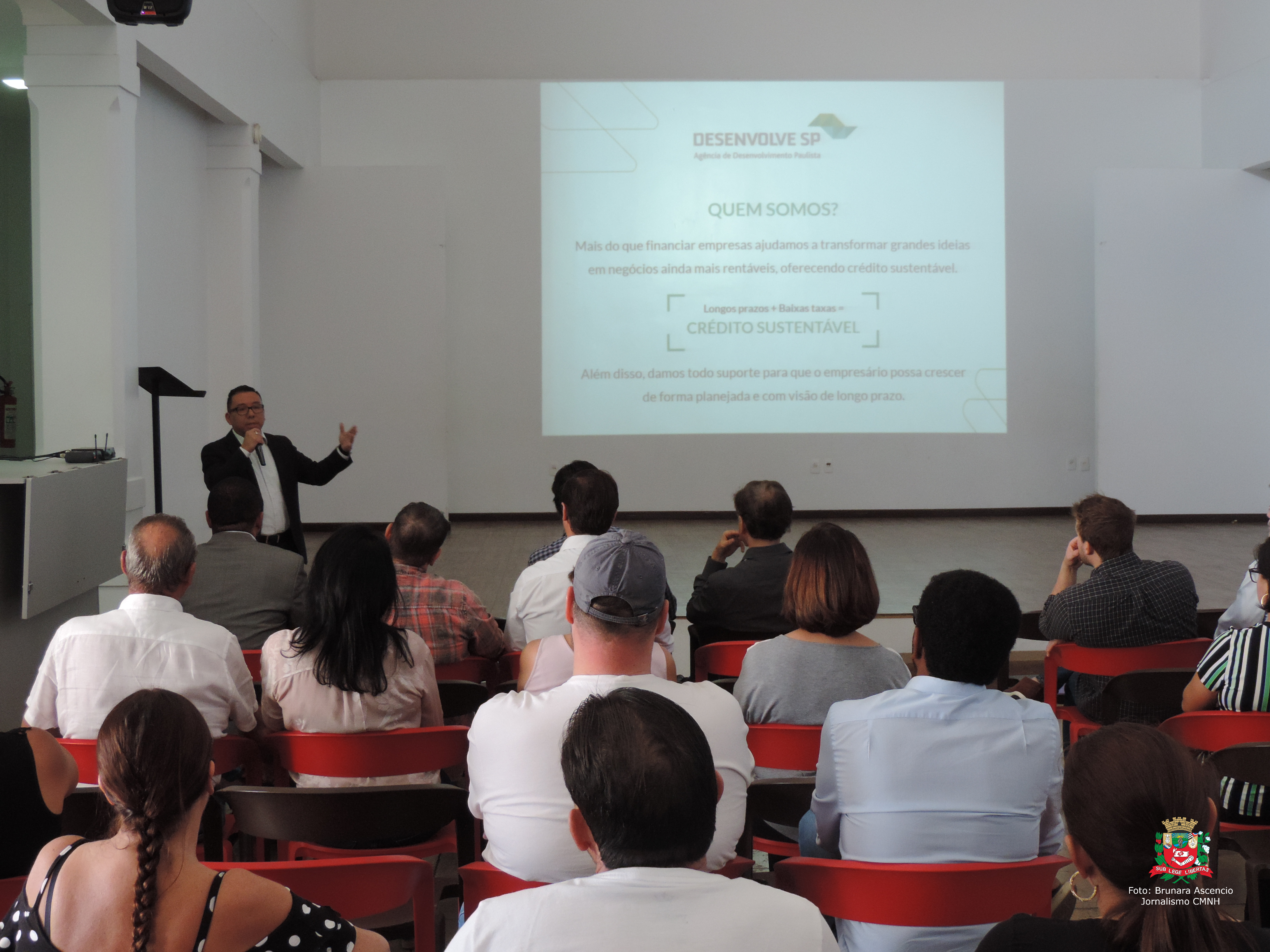 Empreendedores do Município participam de Workshop da Desenvolve SP sobre financiamento para pequenas e médias empresas