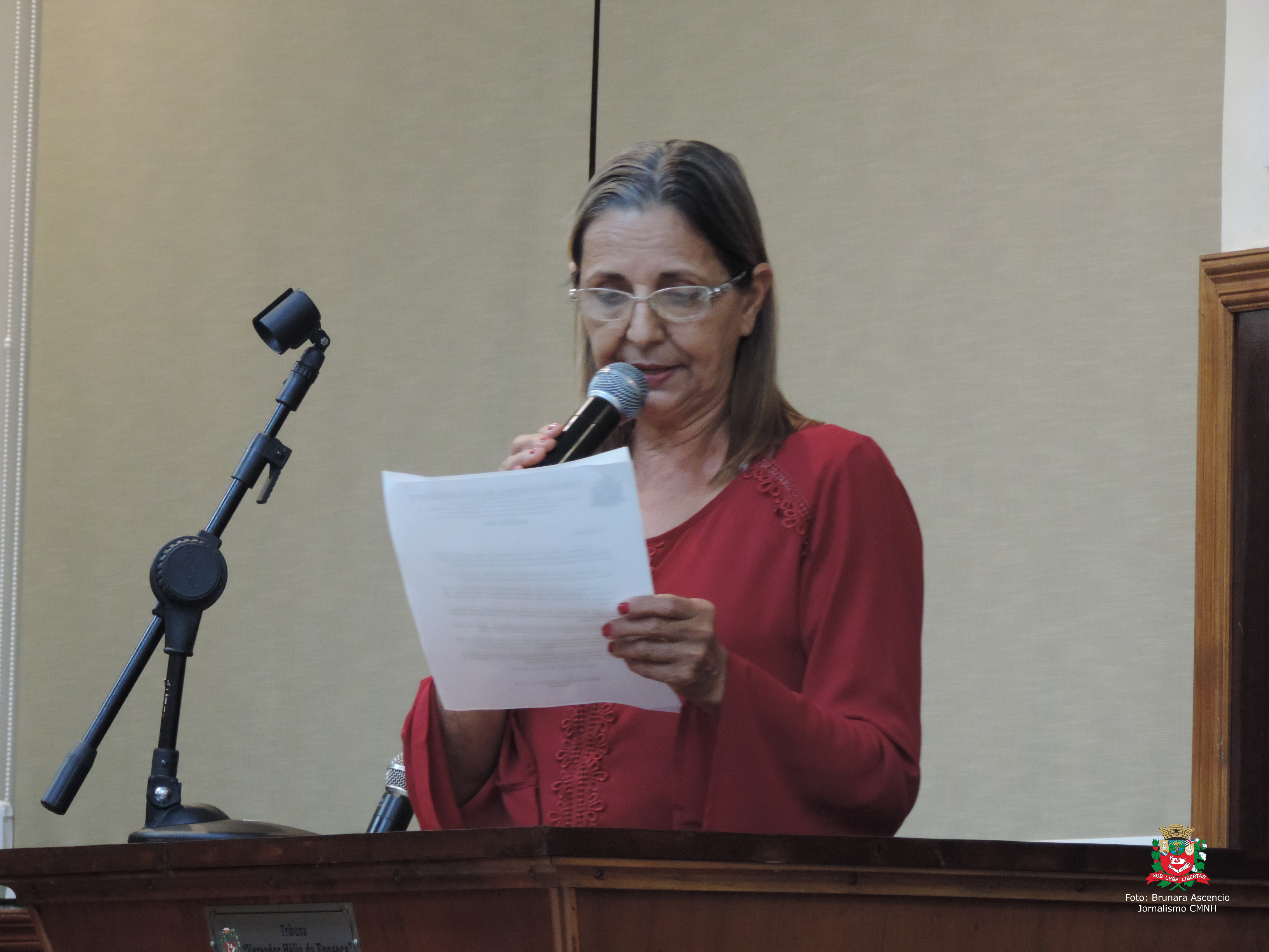 Vereadora Sônia Canato apresenta Moção de Pesar à família de Joana Clarice da Silva Correa