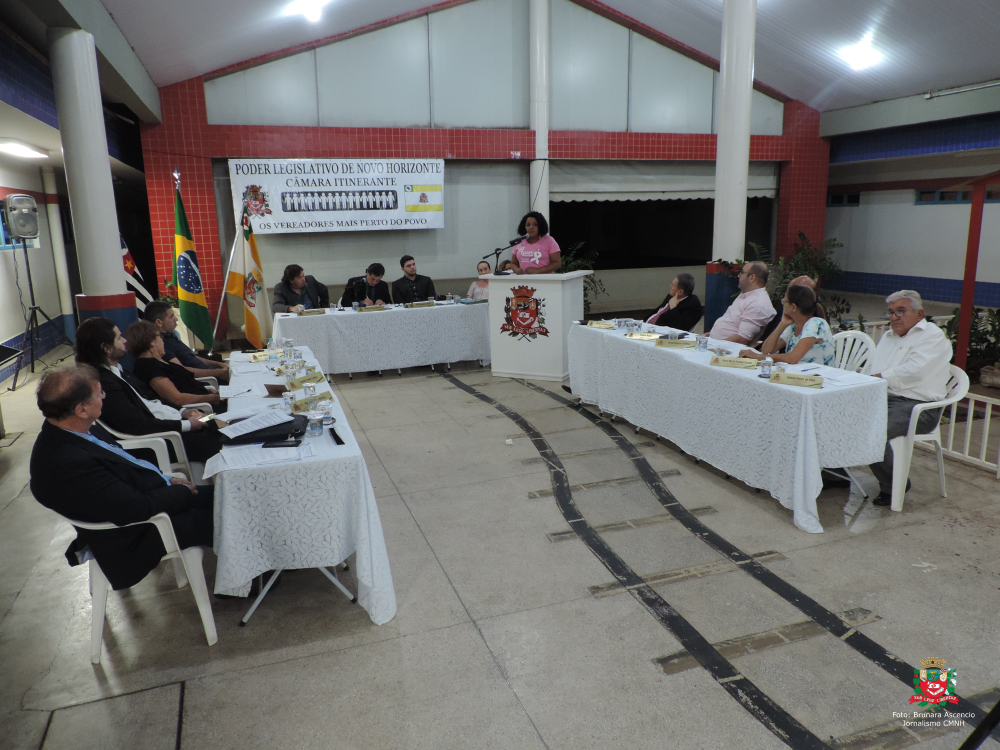 Plenário analisou 22 proposituras na sessão ordinária itinerante realizada na última segunda-feira