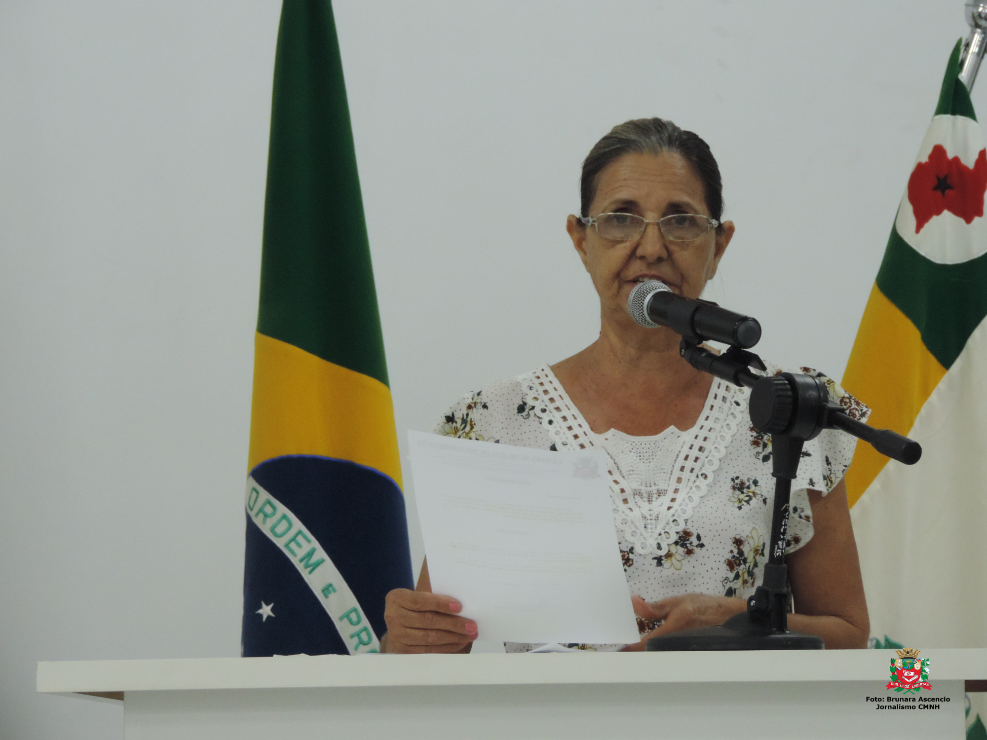 Vereadora Sônia Canato solicita ao Executivo Municipal retirada dos aguapés da lagoa localizada no Parque Ecológico 