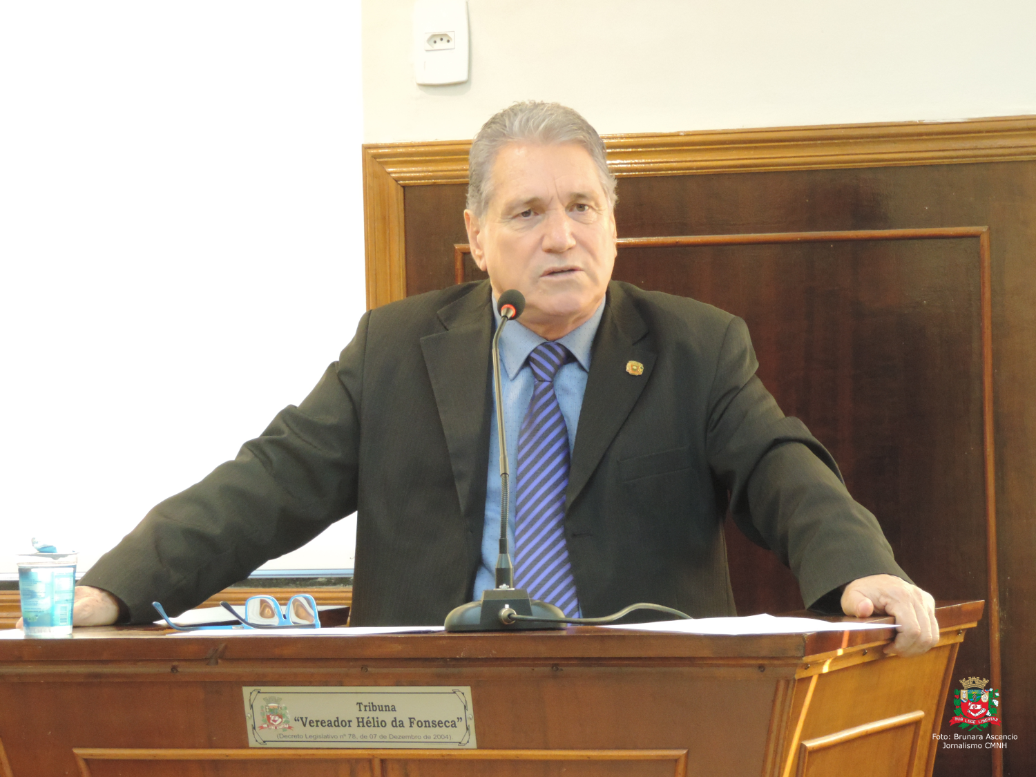 Vereador Nelsinho Luiz apresenta Moção de Aplausos a Benedito Alves de Moraes