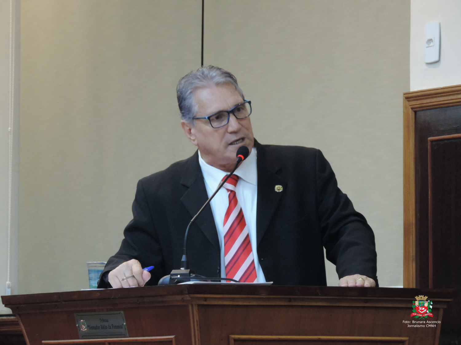 Vereador Nelsinho Luiz solicita ao Executivo Municipal melhora na sinalização no cruzamento de vias públicas no Centro