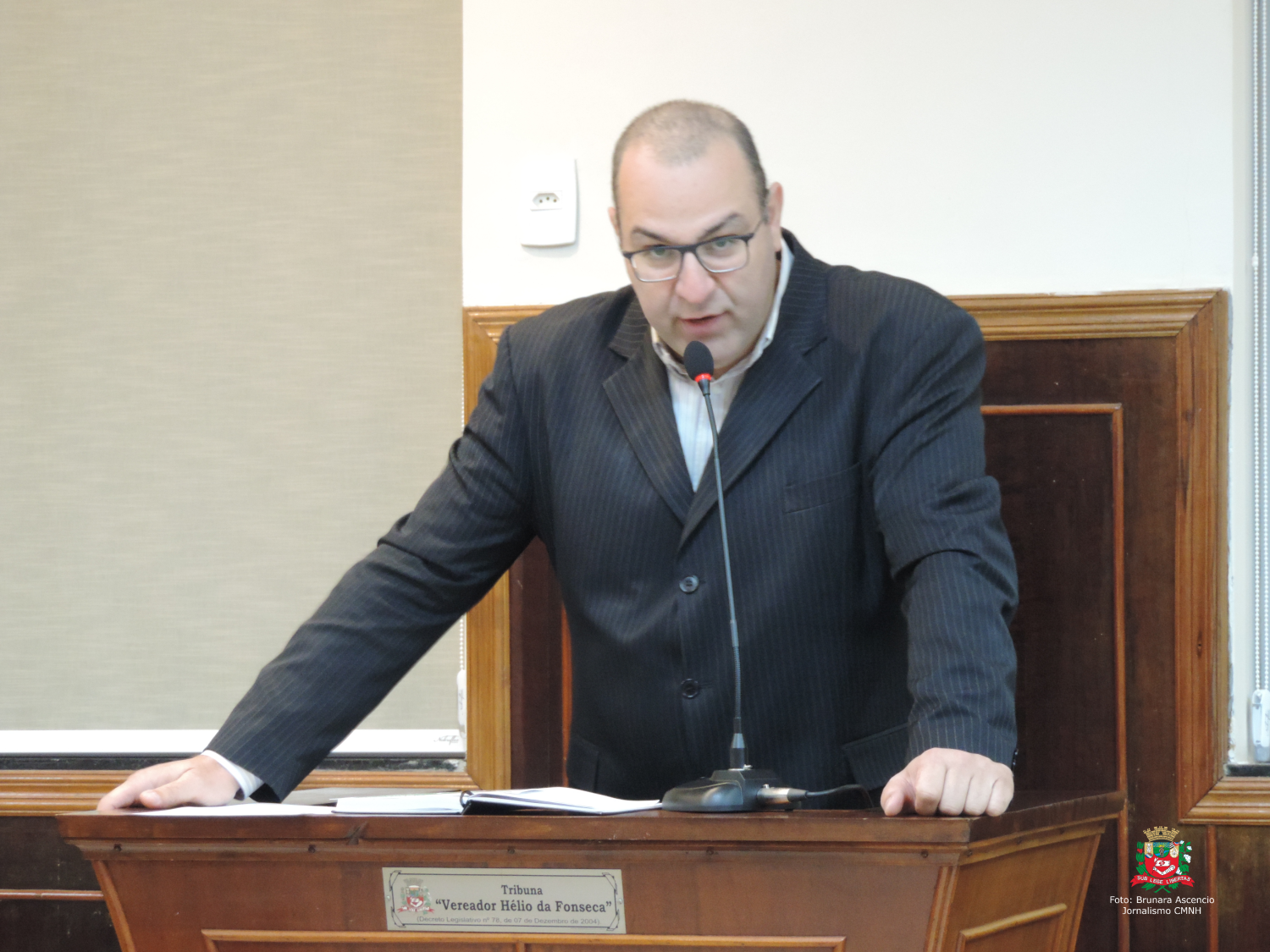 Vereador Amilcar Raphe concede Medalha "28 de Outubro" a Paulo Sérgio dos Santos