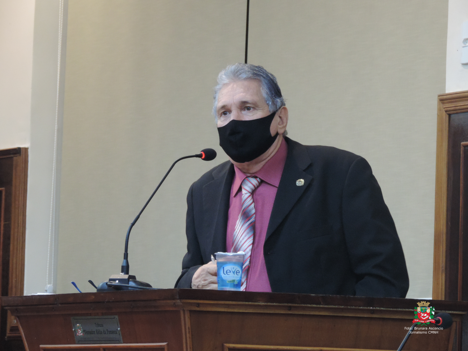 Vereador Nelsinho Luiz solicita ao Prefeito Municipal instalação de redutor de velocidade em trecho da Avenida Dr. Jorge Ismael de Biasi