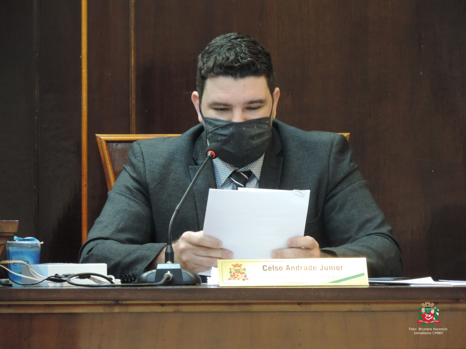 Vereador Pastor Celso Jr. apresenta Moção de Pesar à família do professor Vlademir José Toneto