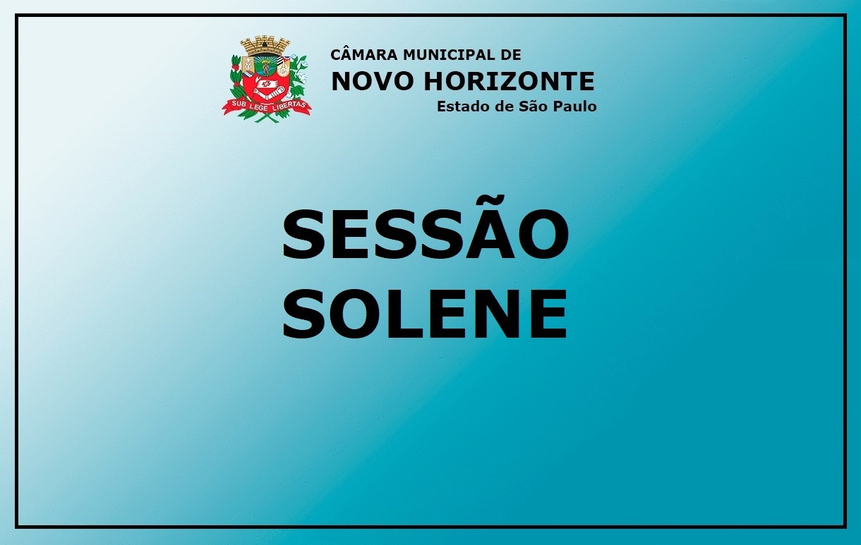 Câmara realiza sessão solene para entrega de honrarias na terça-feira