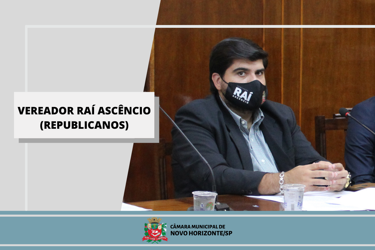 Confira as proposituras do vereador Raí Ascêncio na sessão ordinária de 1º de março