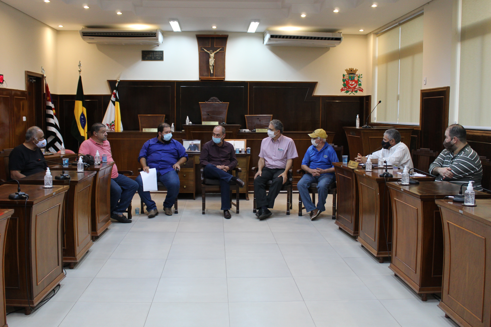 Câmara recebeu a visita do Deputado Federal Carlos Zarattini