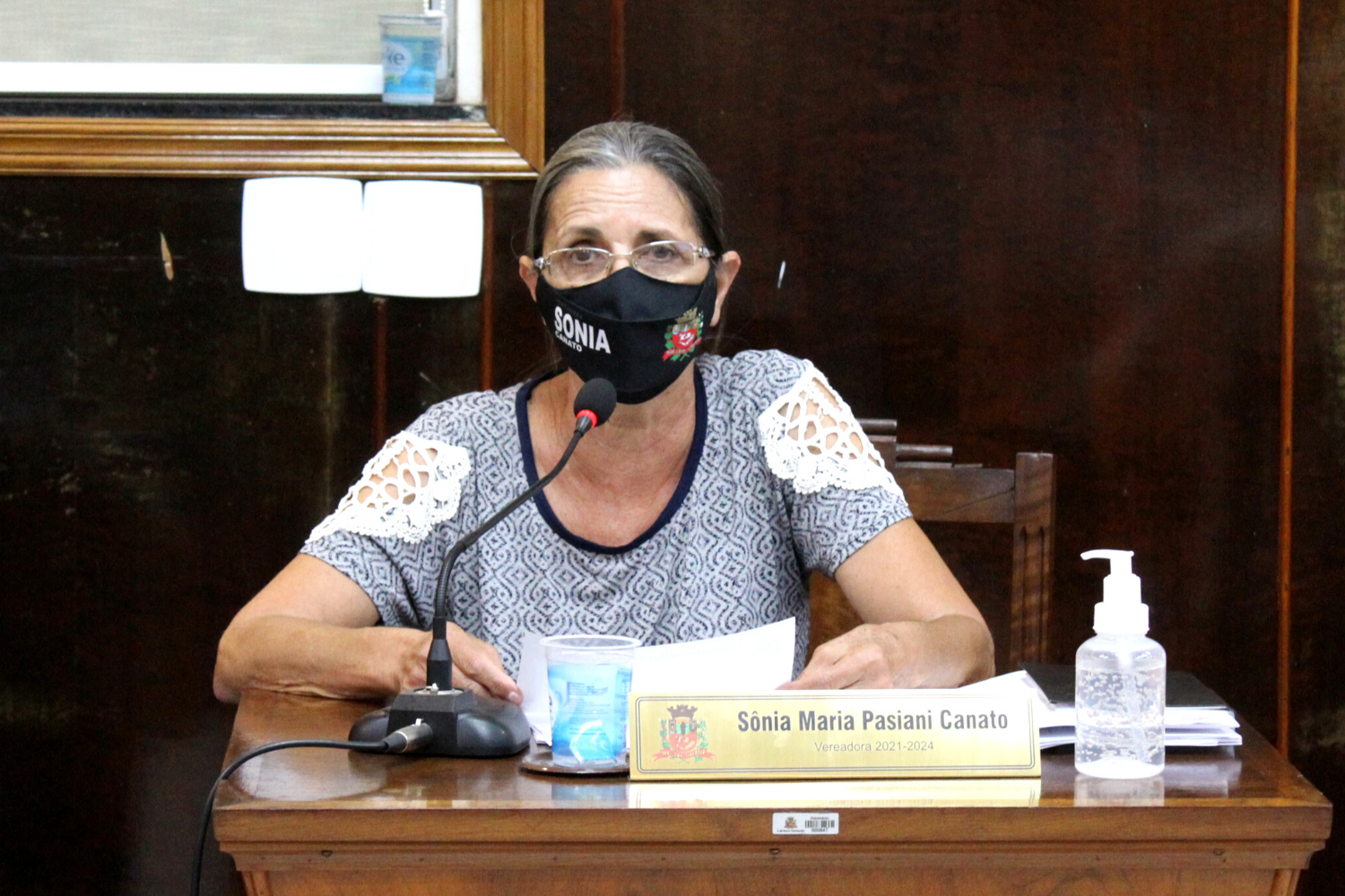 Confira as proposituras da Vereadora Sônia Canato na sessão ordinária de 16 de agosto