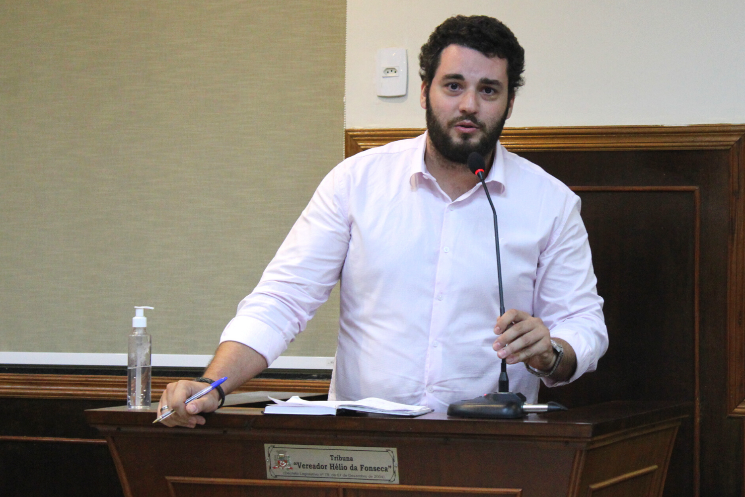 Confira a propositura do Vereador Tiago Rocca na sessão ordinária de 21 de março