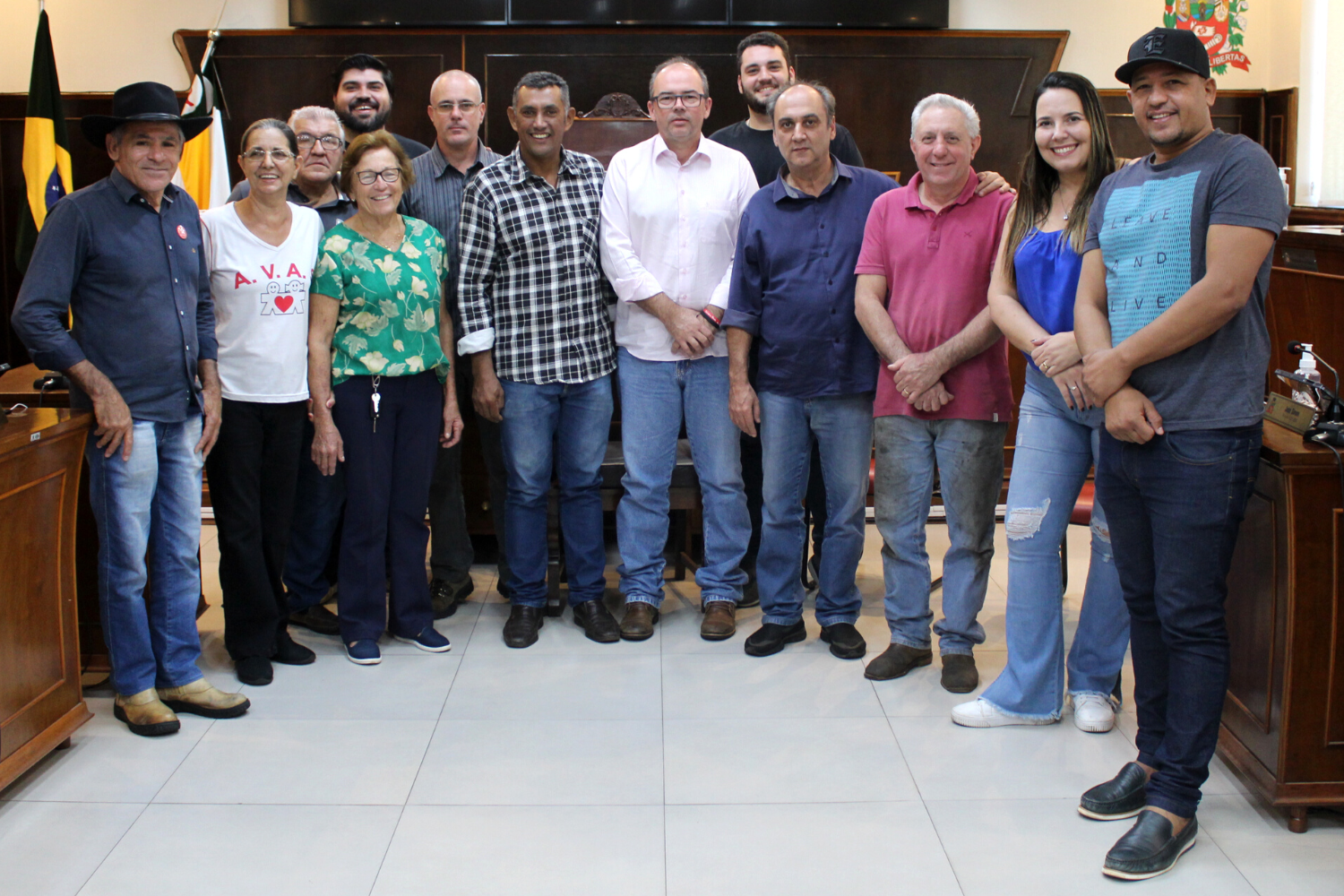 Câmara realizou reunião com o Prefeito Fabiano Belentani para tratar sobre alteração da destinação de recurso de Emenda Impositiva