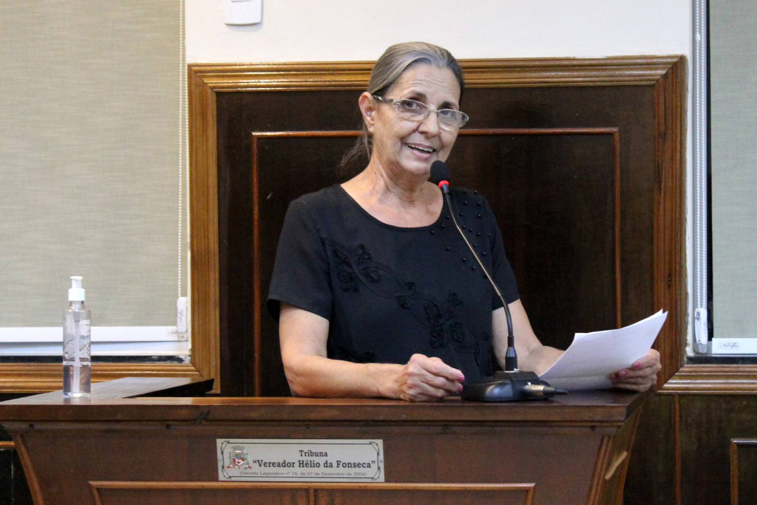 Confira a propositura da Vereadora Sônia Canato na sessão ordinária de 1º de agosto