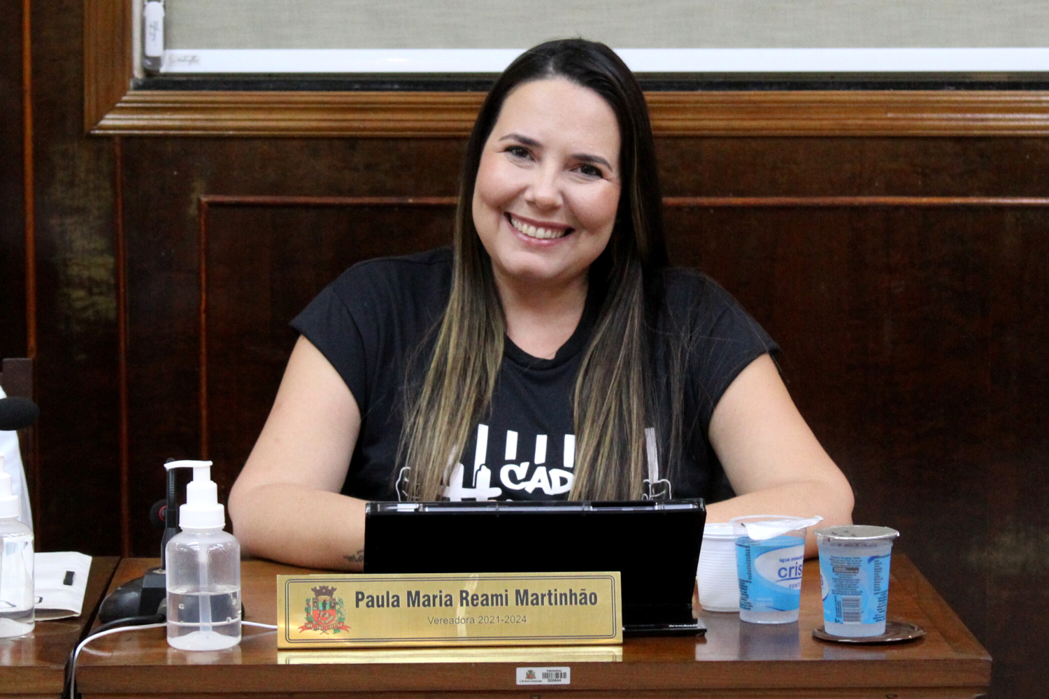 Confira as proposituras da Vereadora Paula Reami da Ong na sessão ordinária de 3 de outubro