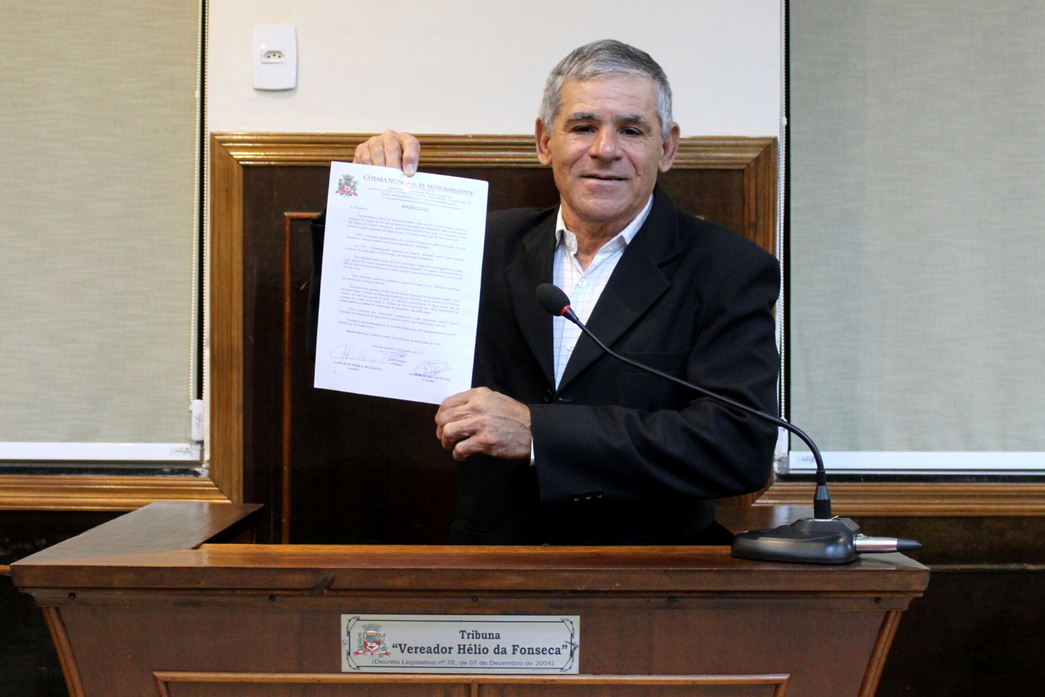 Confira as proposituras do Vereador Casadinho na sessão ordinária de 7 de novembro