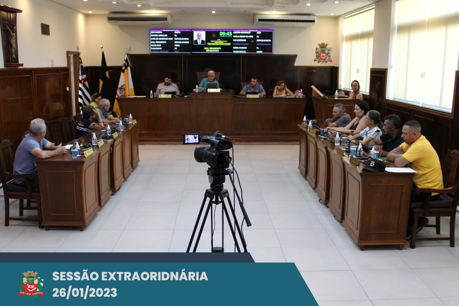 Plenário analisou 12 Projetos na sessão extraordinária desta quinta-feira