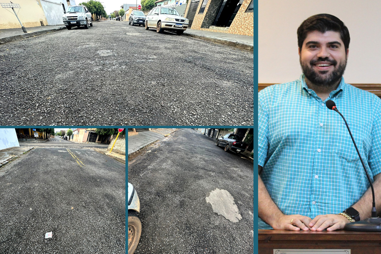 Vereador Raí Ascêncio solicita ao Prefeito Fabiano Belentani recape em trecho da Rua Dr. Mário Florence no Jardim São Vicente de Paulo