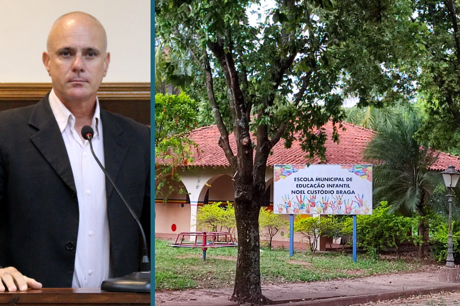 Vereador Kall Rigamonti indaga ao Prefeito Fabiano Belentani se há previsão para reativação de prédio cedido pelo DAEE onde funcionava EMEI para abrigar unidade escolar