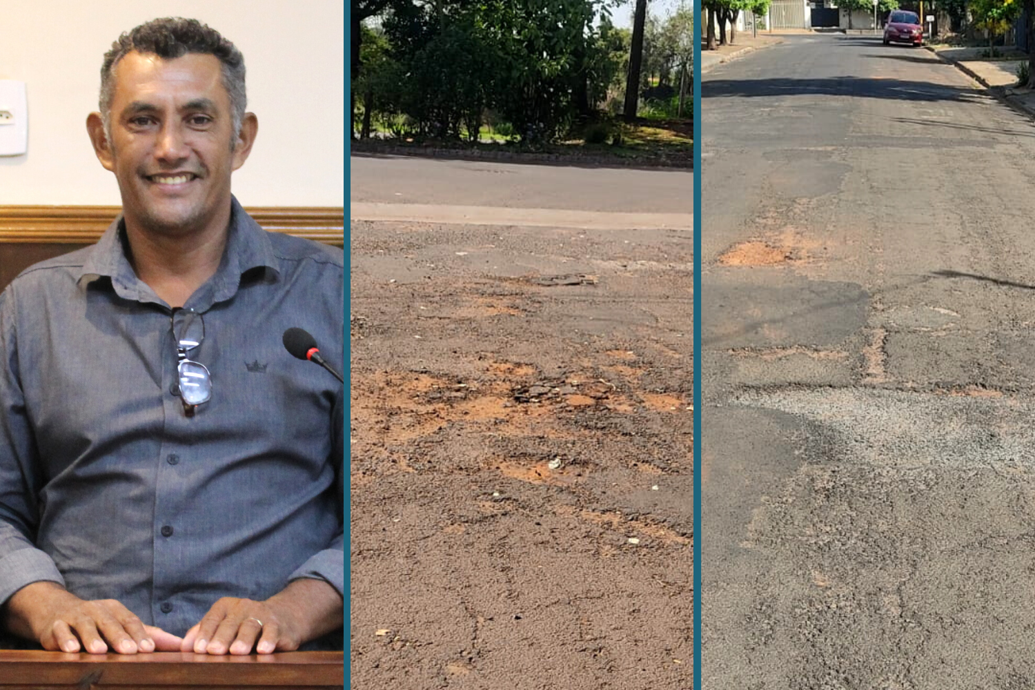 Vereador Pastor Arnaldo solicita ao Prefeito Fabiano Belentani recape nas Ruas José Tripodi e Joaquim Portes da Silva no Jardim Mangalarga