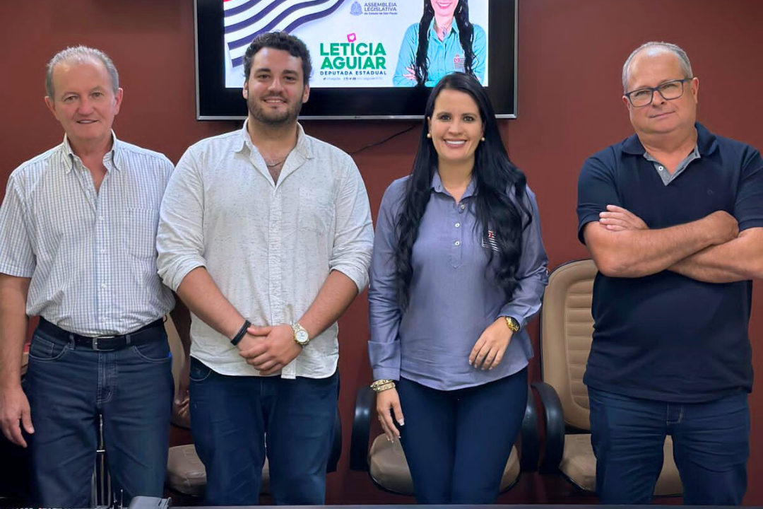 Vereador Tiago Rocca participou de reunião em São José do Rio Preto com a Deputada Estadual Letícia Aguiar