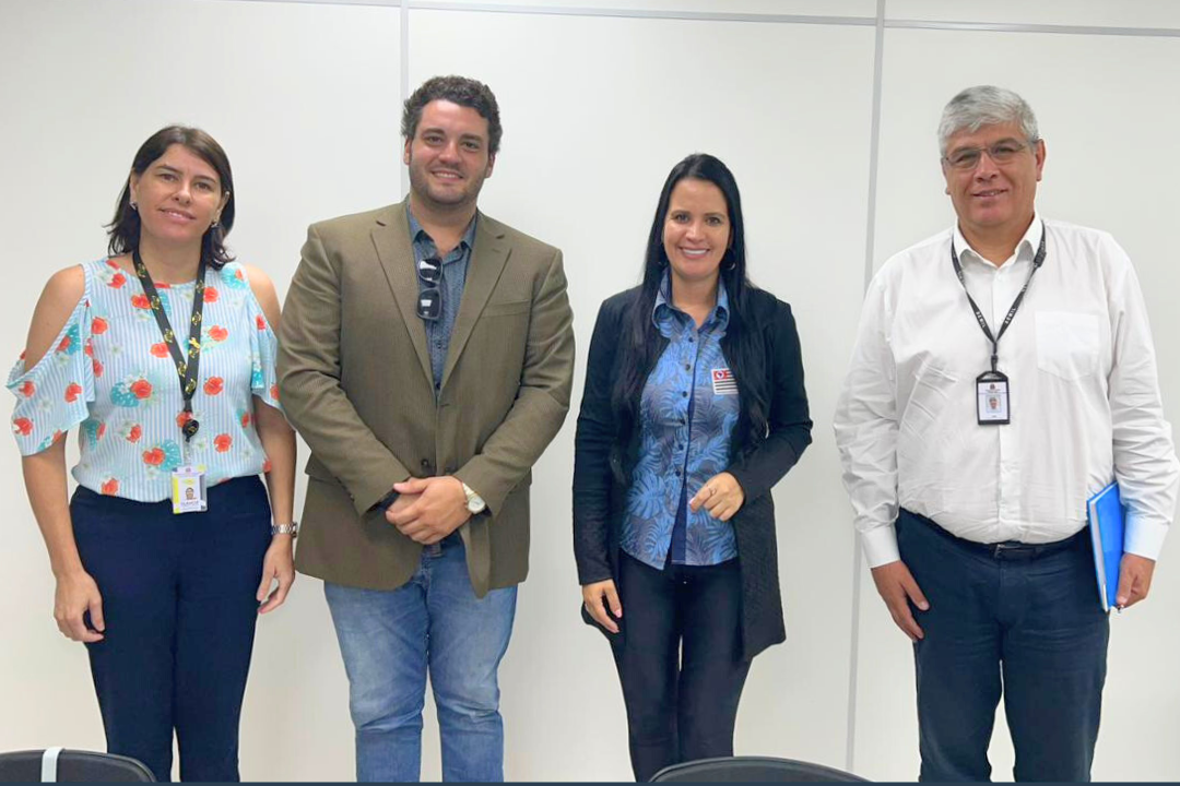 Vereador Tiago Rocca participa de audiência em São Paulo para tratar sobre a pavimentação da Estrada do Taquaral e travessia segura para pedestres em trecho da SP 321 