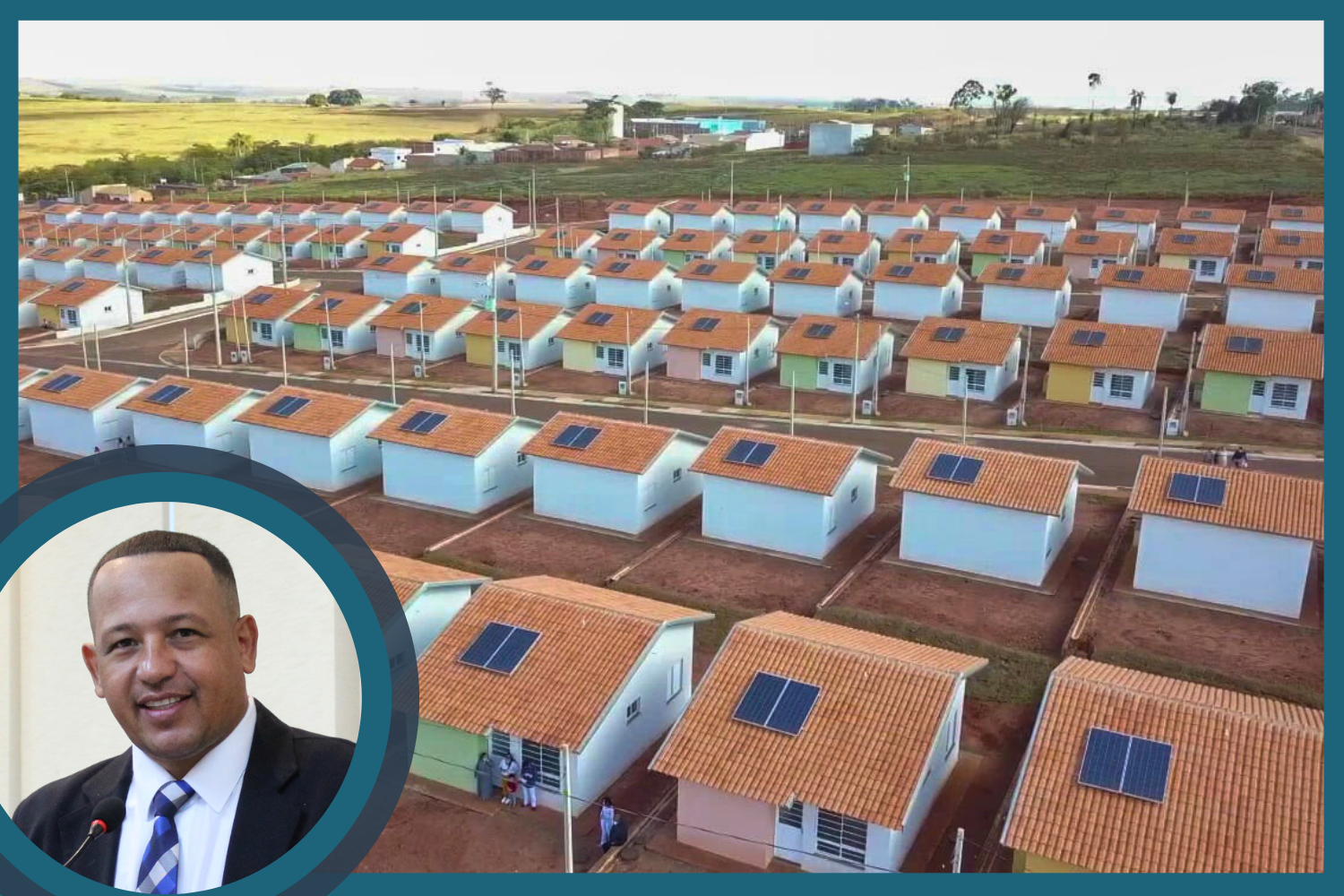 Vereador Carlos Henrique BGO solicita ao Prefeito Fabiano Belentani informações sobre processo para construção de casas por meio da CDHU