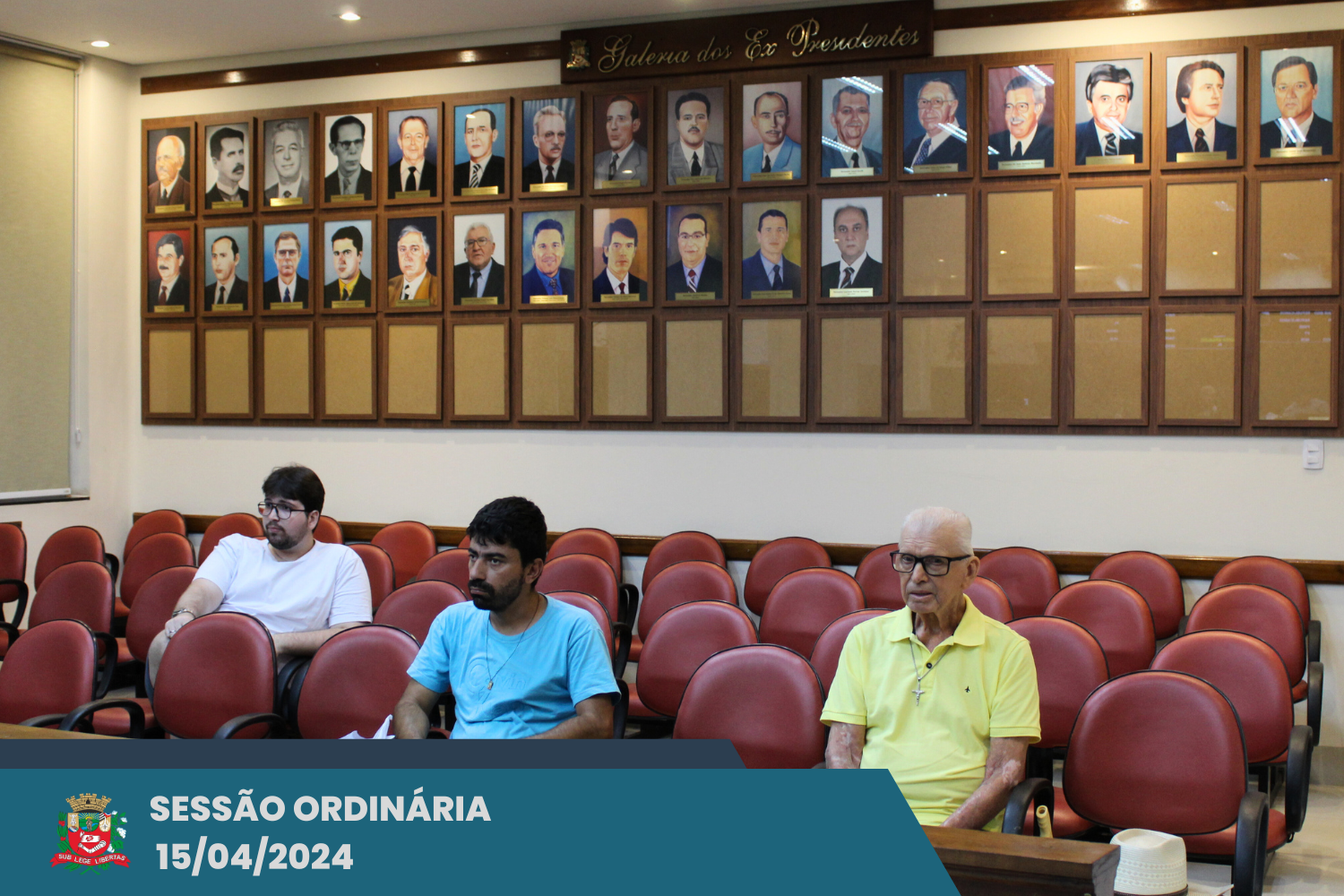 Confira a deliberação dos Projetos previstos na pauta da sessão ordinária de 15 de abril