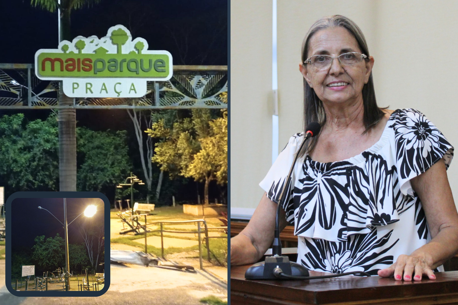 Vereadora Sônia Canato solicita ao Prefeito Fabiano Belentani troca de lâmpadas queimadas no Residencial Lago do Vale I