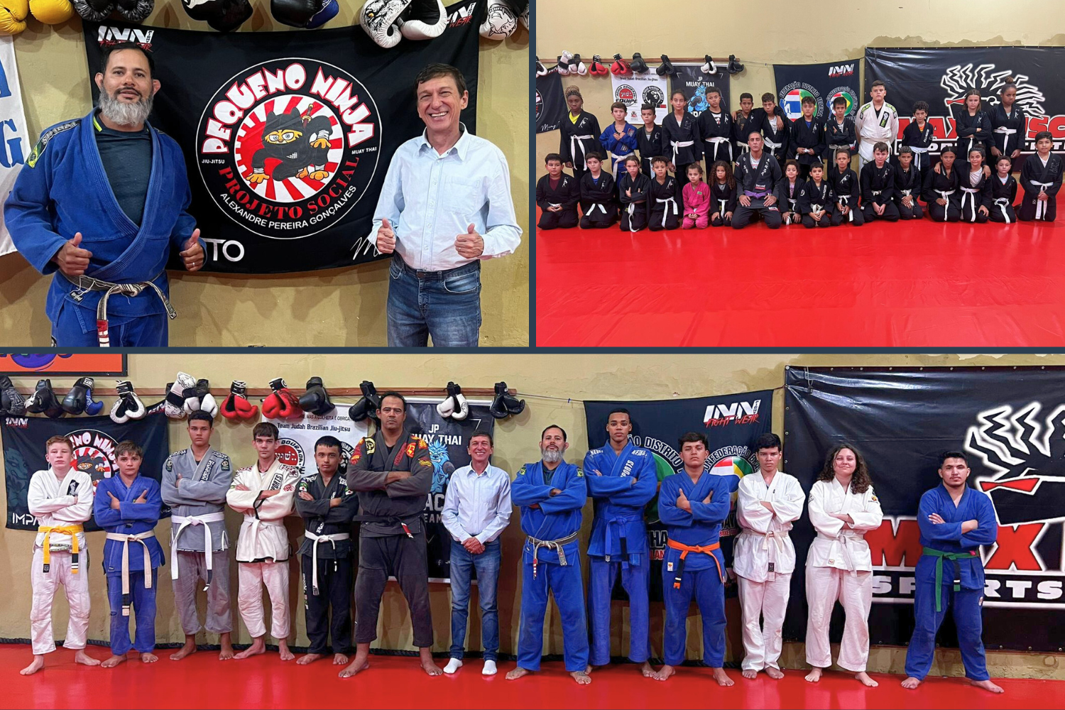 Vereador Vasquinho concede Diploma "Construtor do Bem" à Associação Esportiva e Cultural Pequeno Ninja