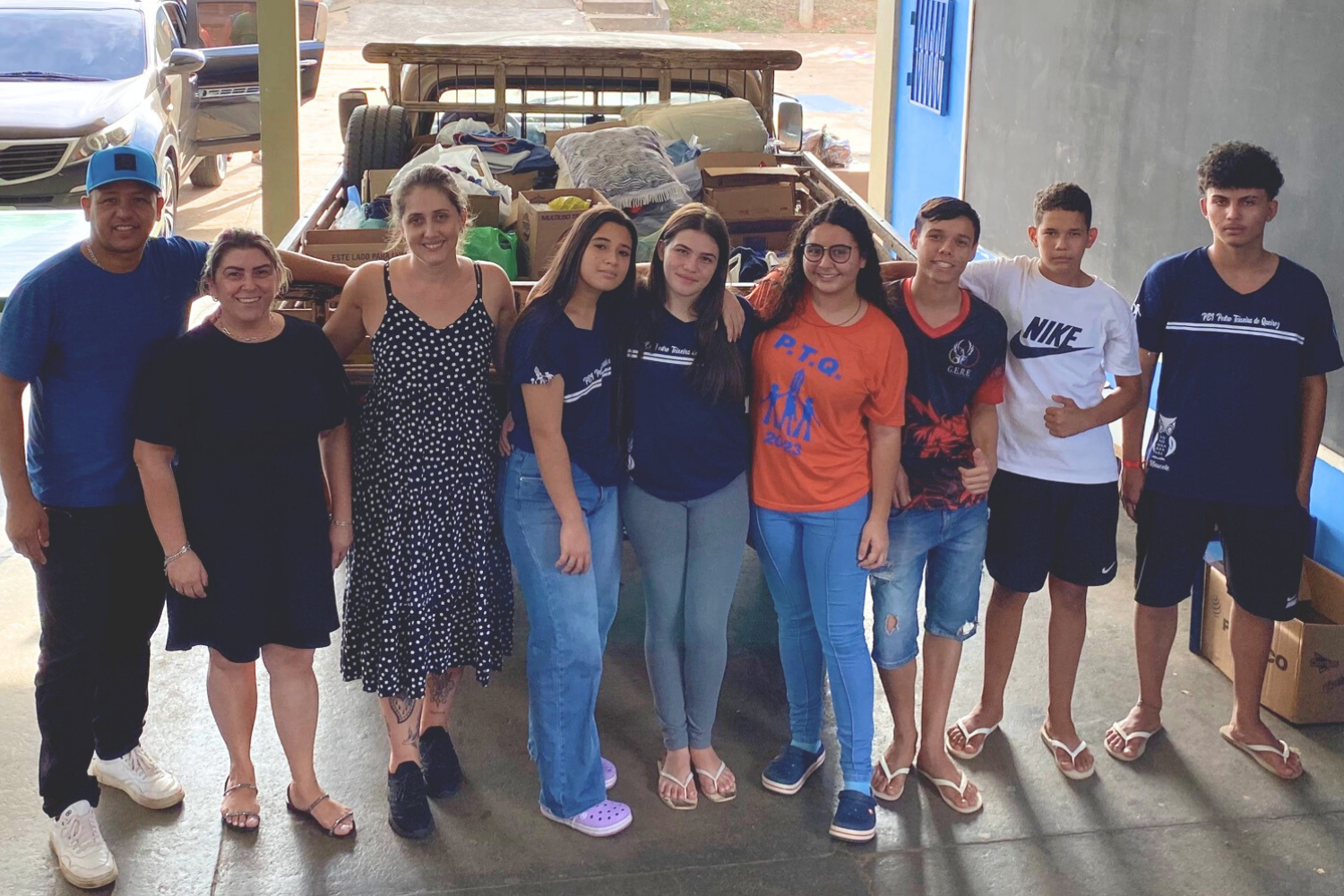 Vereador Carlos Henrique BGO apresenta Moção de Aplausos à Escola Estadual "Pedro Teixeira de Queiroz" pela campanha de arrecadação de donativos ao Estado do Rio Grande do Sul 
