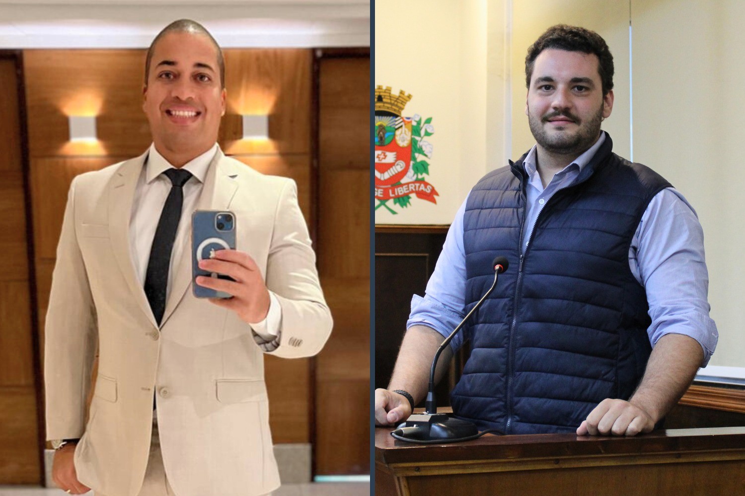 Vereador Tiago Rocca concede Diploma "Construtor do Bem" ao Dr. Gustavo Bomfim dos Santos