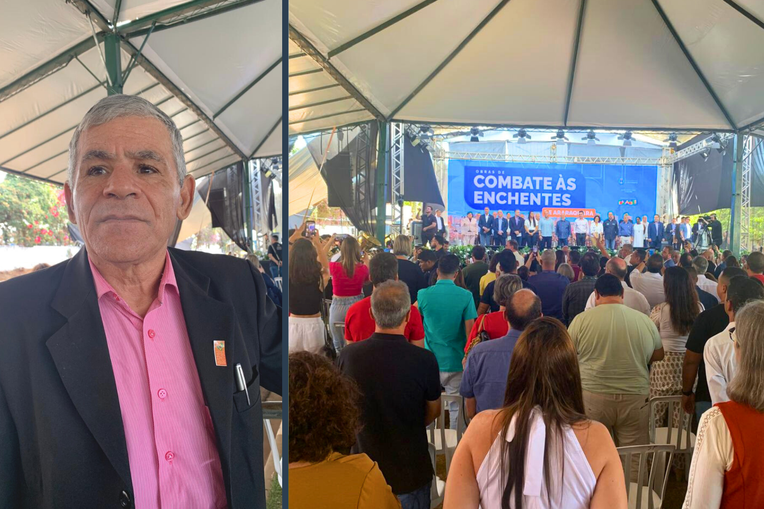 Vereador Casadinho participou de evento em Araraquara e solicitou ao Presidente Lula R$ 20 milhões para obras de canalização e redes de drenagem do Córrego Cardoso