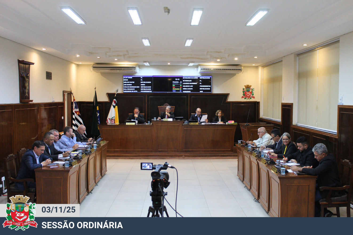 Confira a deliberação dos Projetos de Lei na pauta da sessão ordinária de 3 de novembro