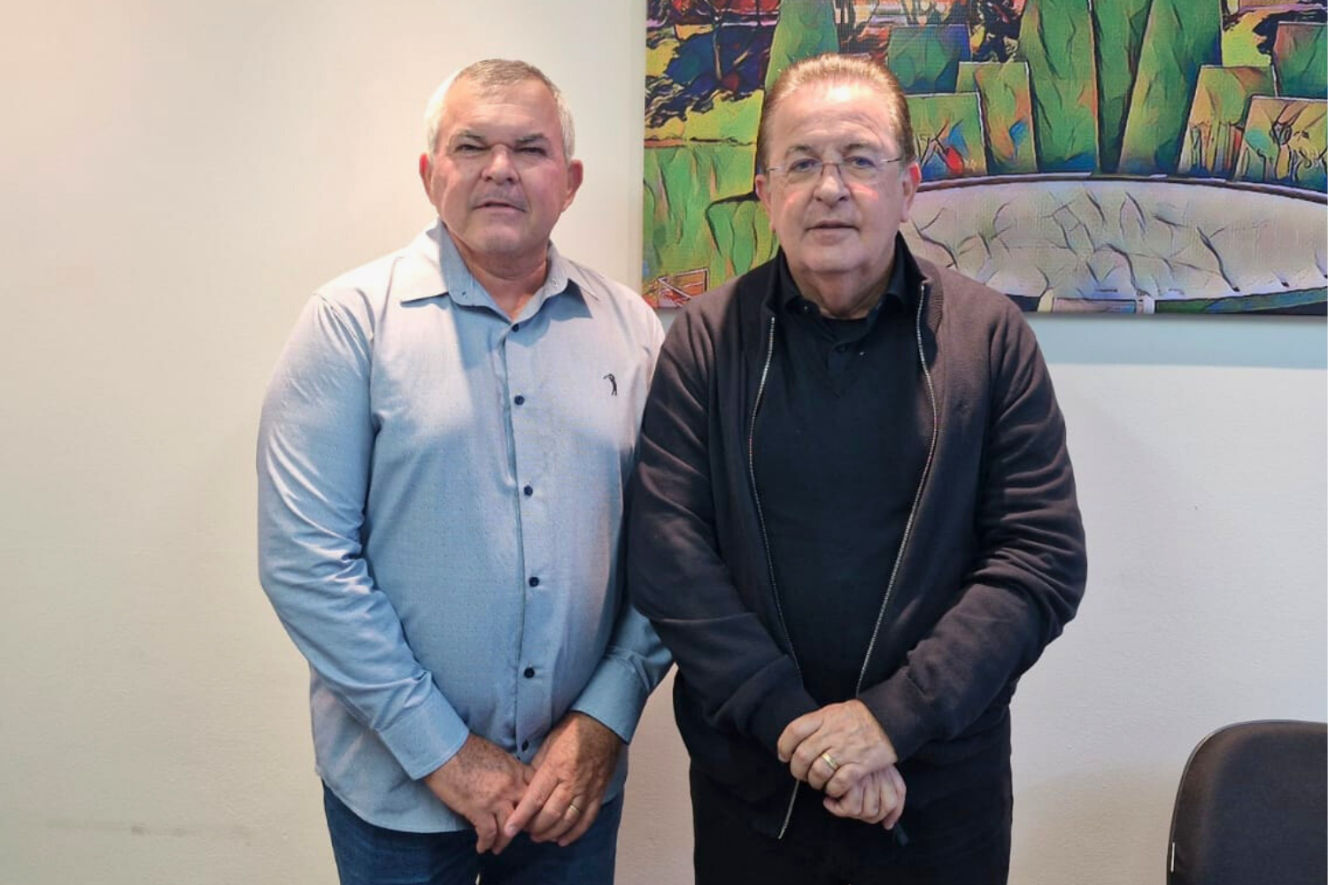 Vereador Leandro Nacimbeni solicita R$ 200 mil ao Deputado Federal Luiz Carlos Motta para o Lar de Velhice