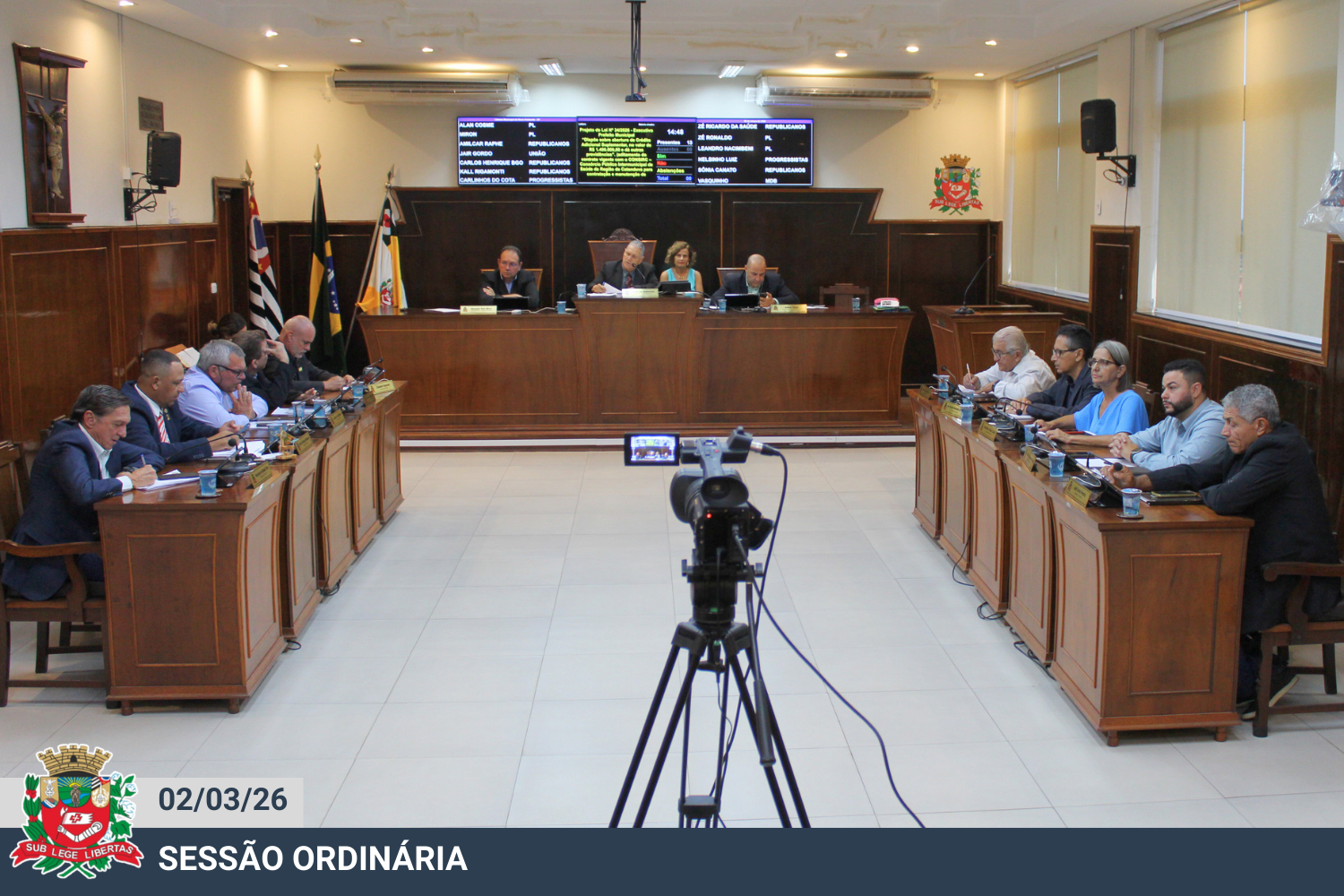 Confira a deliberação dos Projetos de Lei previstos na pauta da sessão ordinária de 2 de março