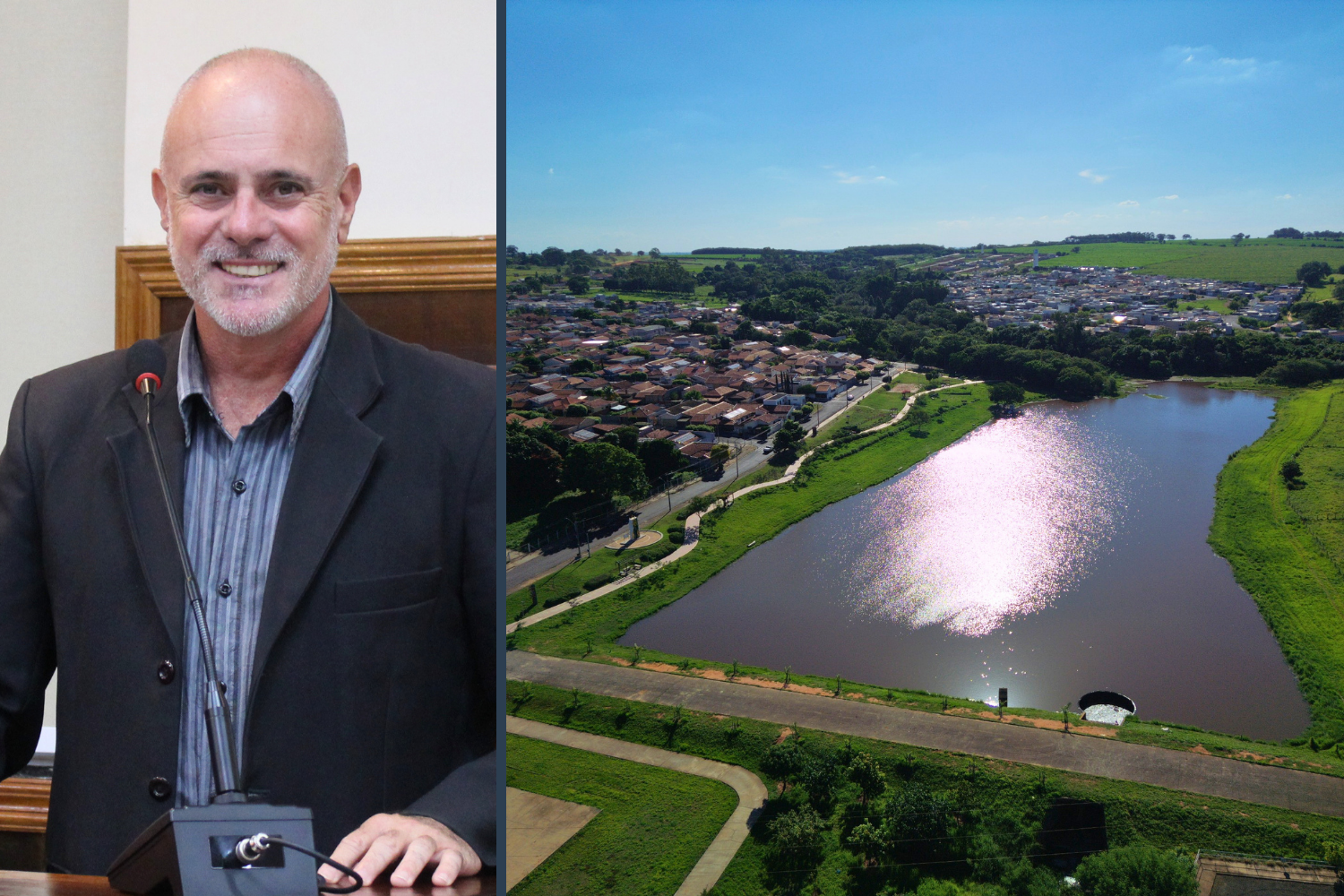 Vereador Kall Rigamonti solicita ao Executivo Municipal instalação de banheiros públicos na Lagoa Municipal localizada no Parque Ecológico "Walter de Biasi Filho"